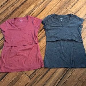 Maternity Short Sleeve Tops